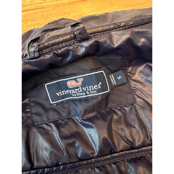 Vineyard Vines Red Packable Puffer Jacket Men’s Small – Lightweight Quilted - Picture 5 of 6